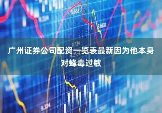 广州证券公司配资一览表最新因为他本身对蜂毒过敏